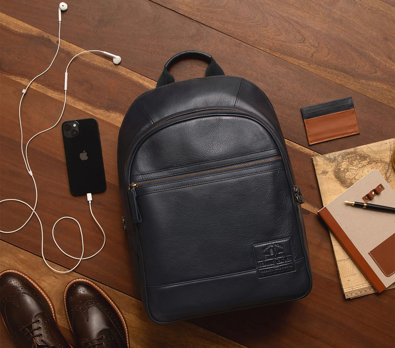ALPS BACKPACK LEATHER 15 INCH - Image 55