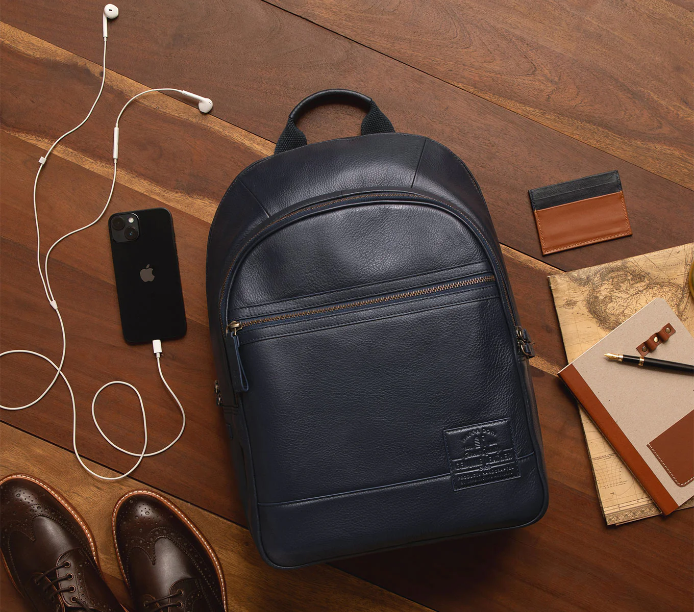 ALPS BACKPACK LEATHER 15 INCH - Image 60