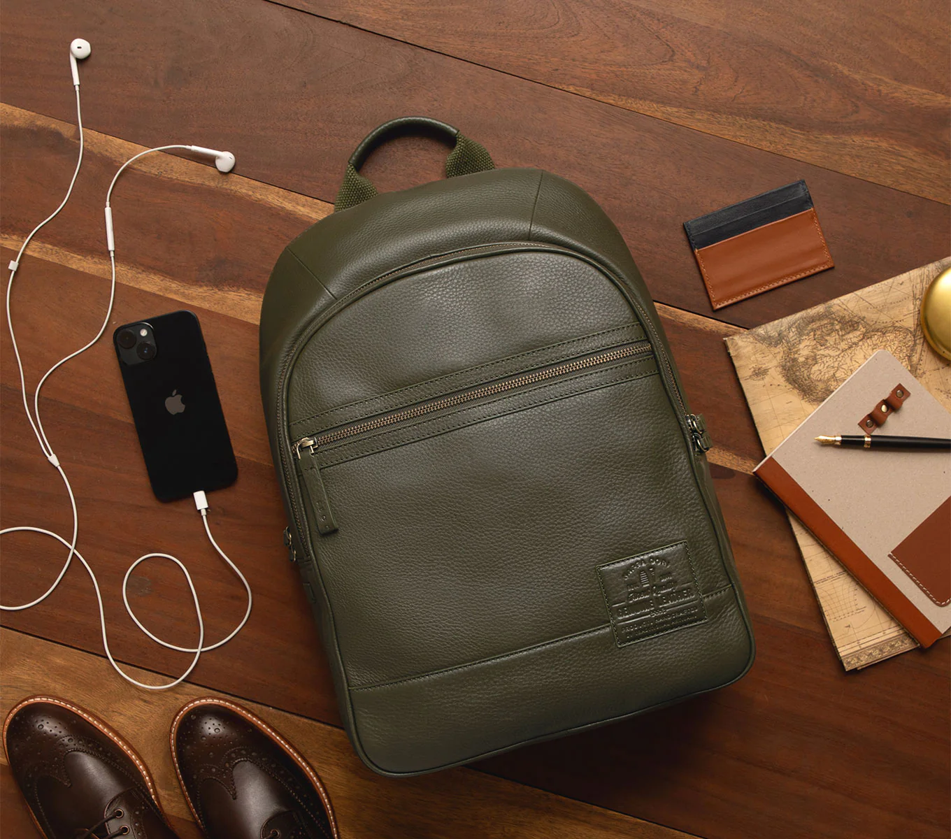 ALPS BACKPACK LEATHER 15 INCH - Image 61