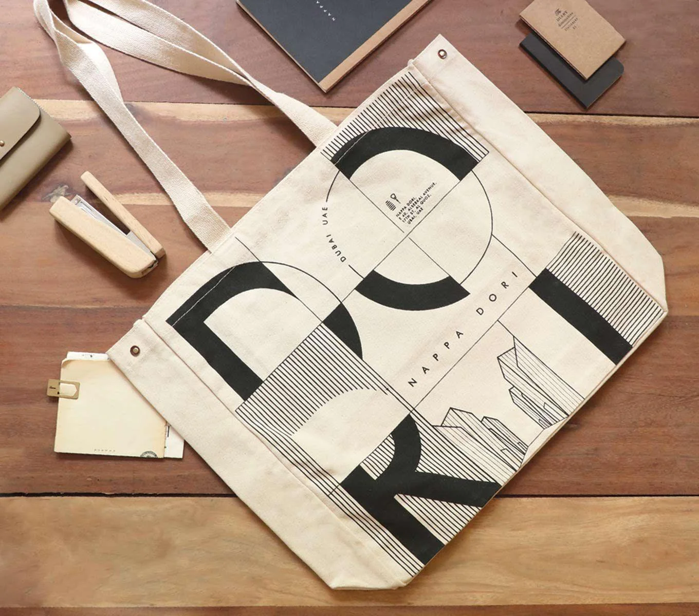 CANVAS TOTE BAG - DUBAI - Image 7