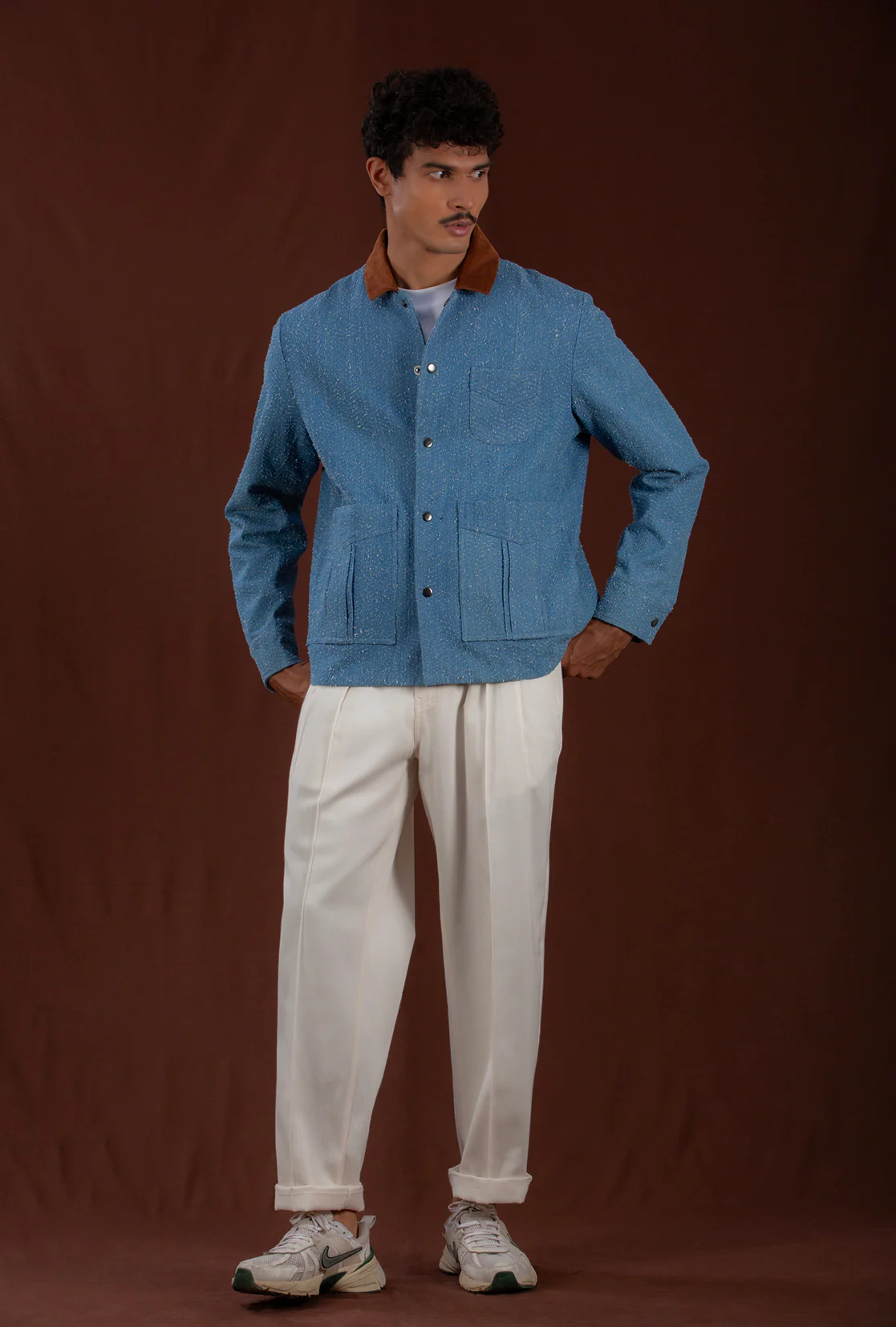 COVE SLUB DENIM JACKET - Image 5