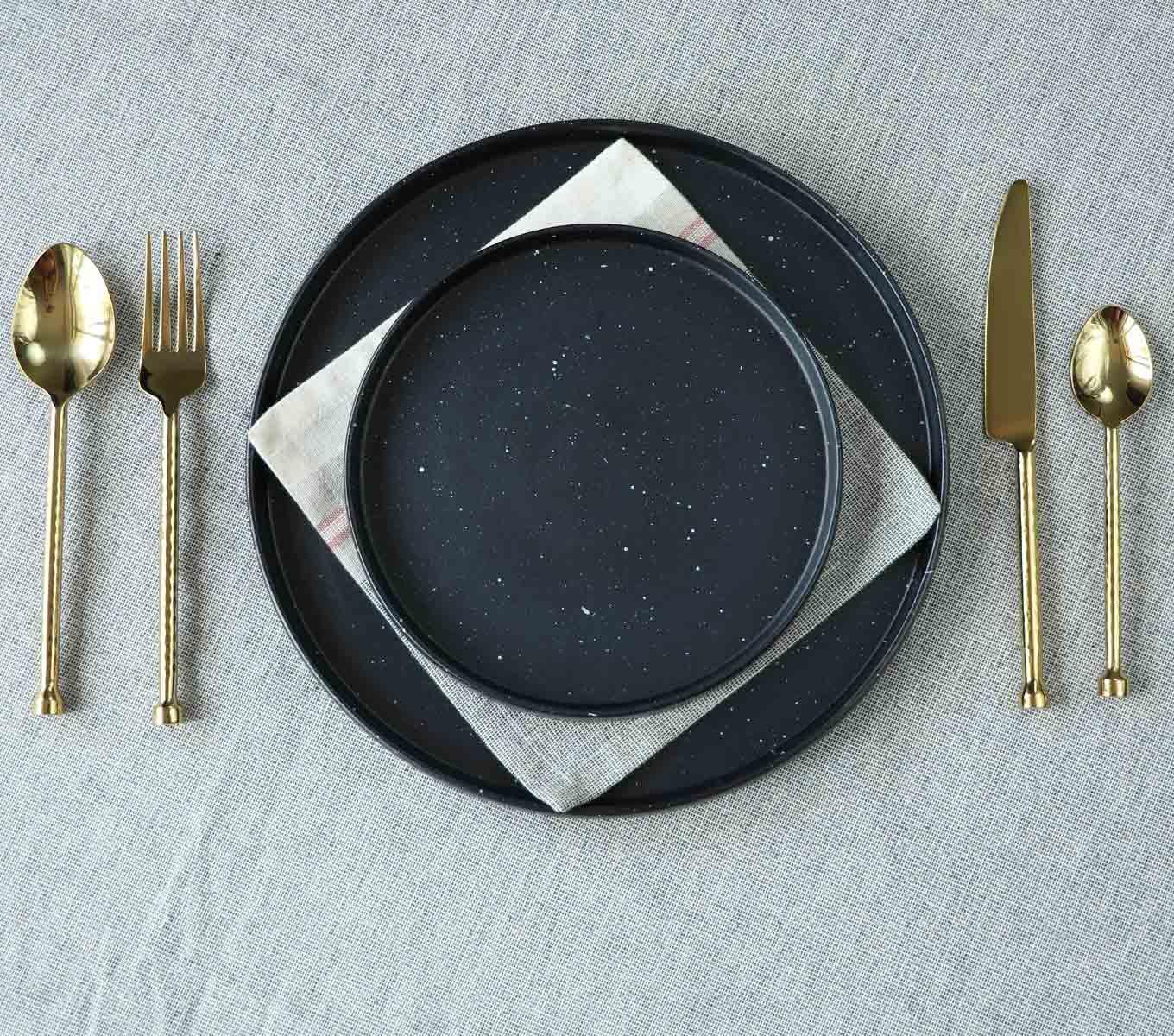 CUTLERY SET OF 4 - GOLD - Image 4