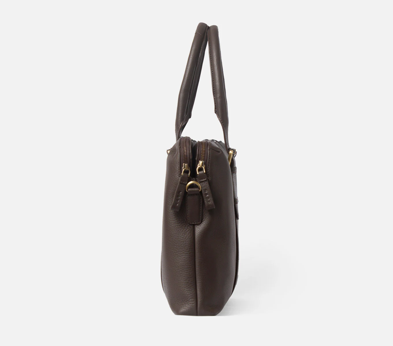 DUAL ZIP LAPTOP BAG LEATHER 15 INCH - Image 20