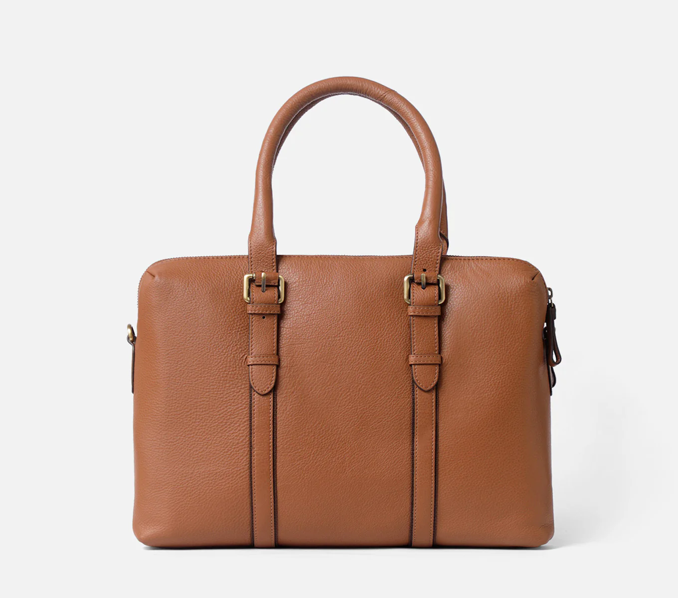 DUAL ZIP LAPTOP BAG LEATHER 15 INCH - Image 28