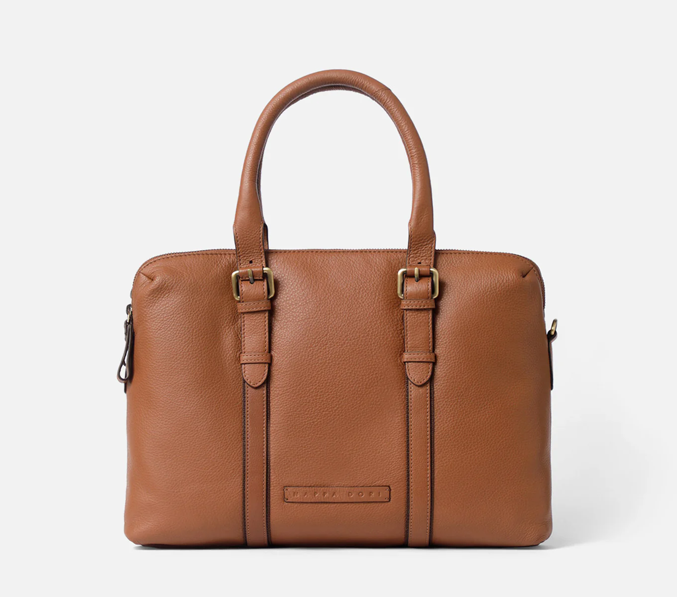 DUAL ZIP LAPTOP BAG LEATHER 15 INCH - Image 29