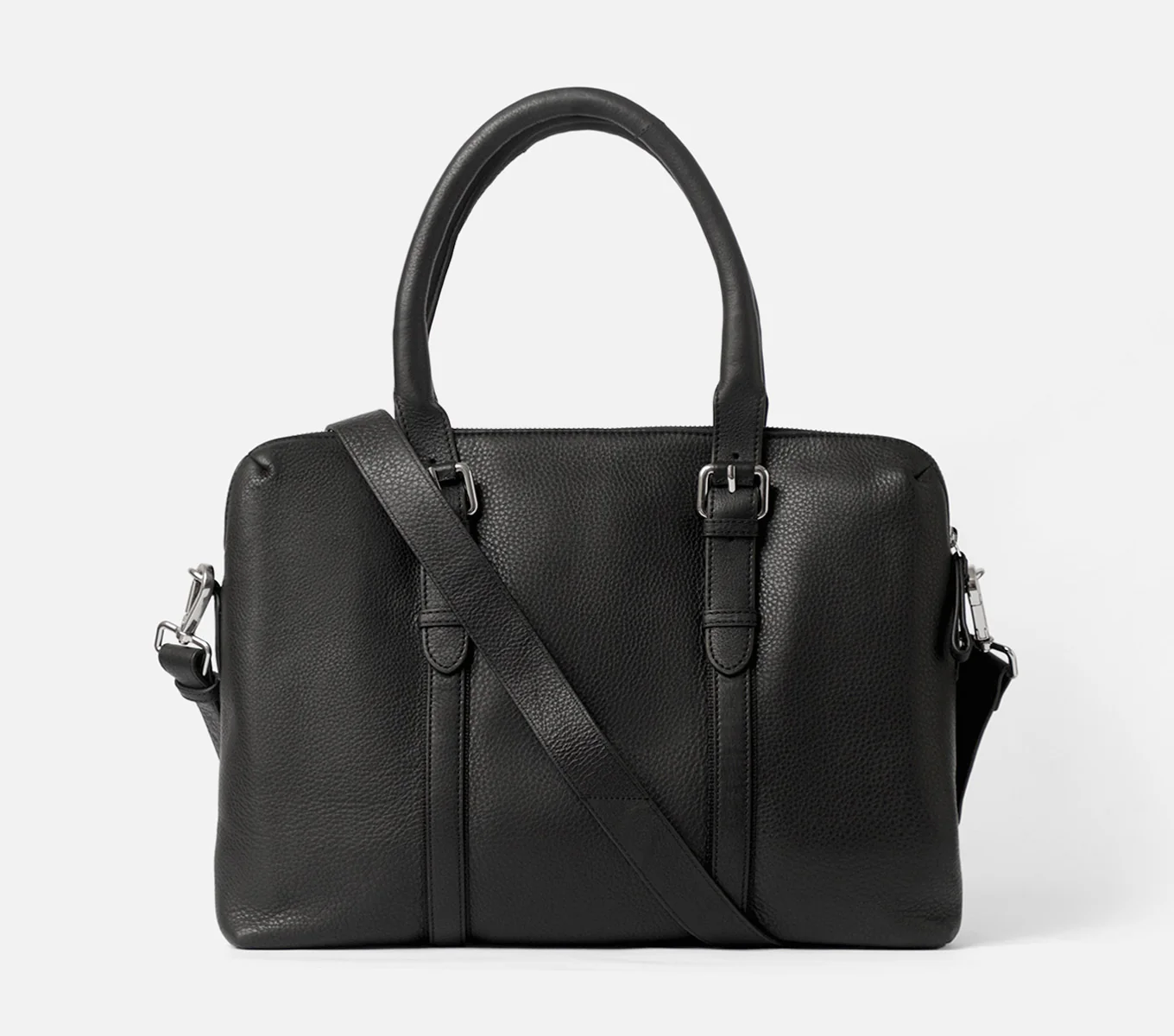 DUAL ZIP LAPTOP BAG LEATHER 15 INCH - Image 33