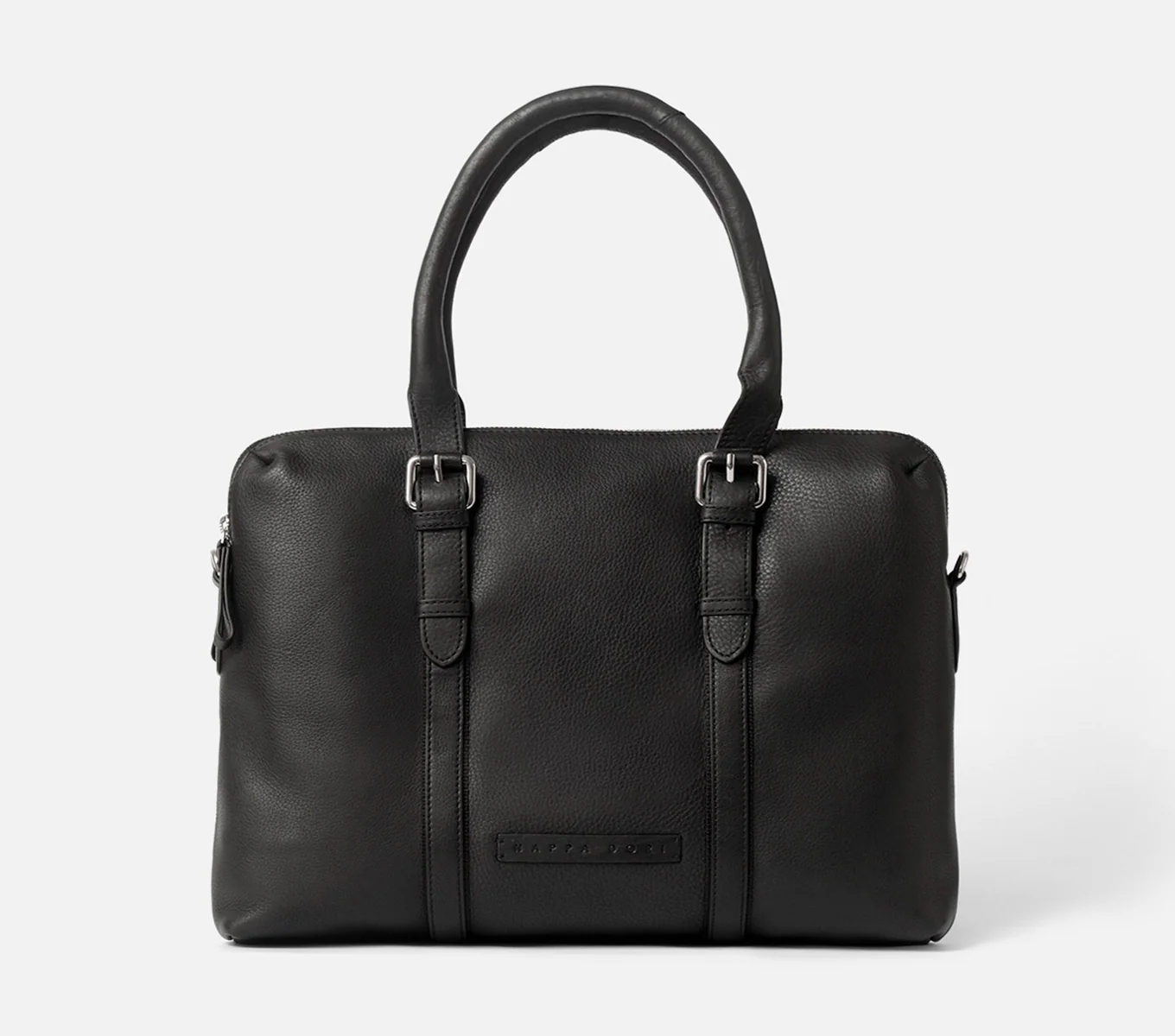 DUAL ZIP LAPTOP BAG LEATHER 15 INCH - Image 34