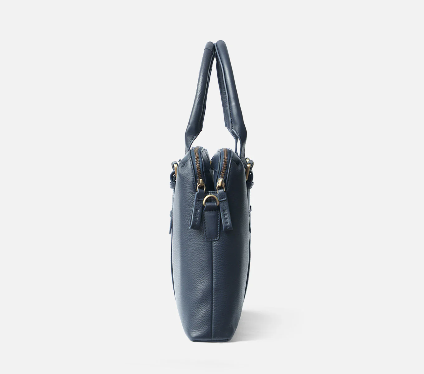 DUAL ZIP LAPTOP BAG LEATHER 15 INCH - Image 45