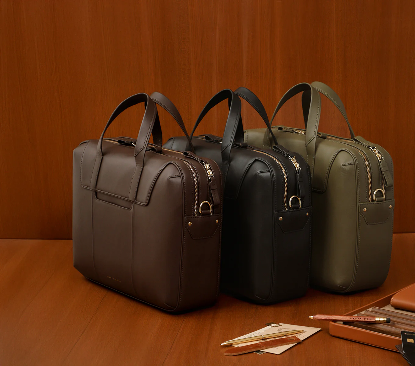 HUDSON LAPTOP BAG DUAL ZIP - Image 19