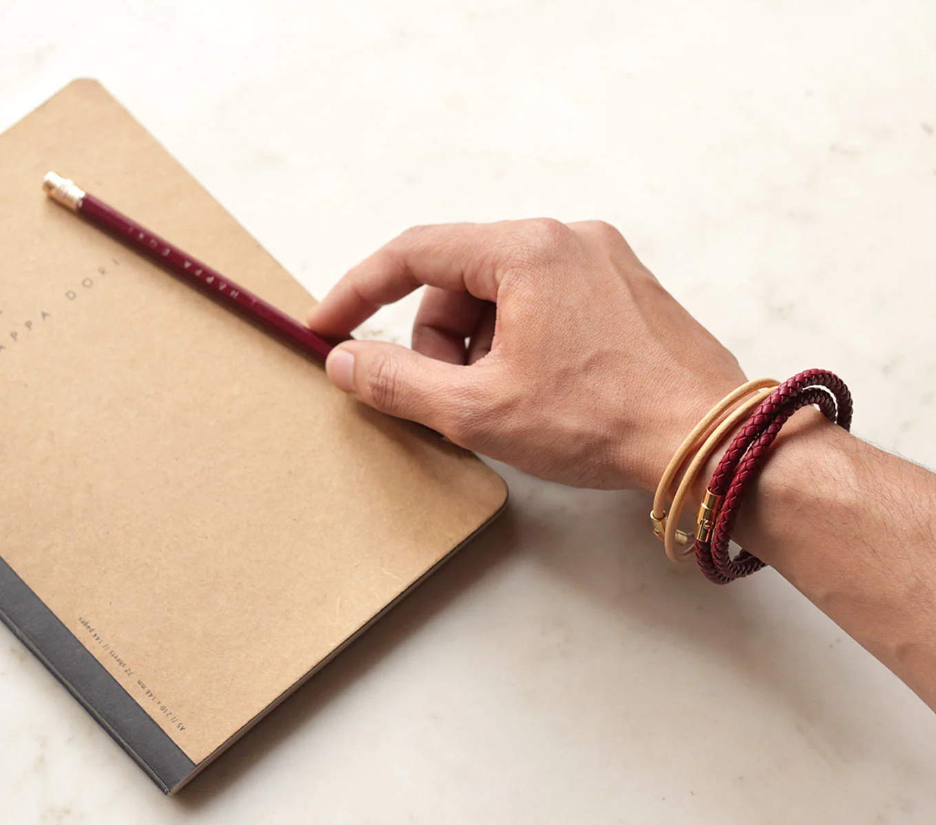 MUSE LEATHER WRISTBAND - Image 11