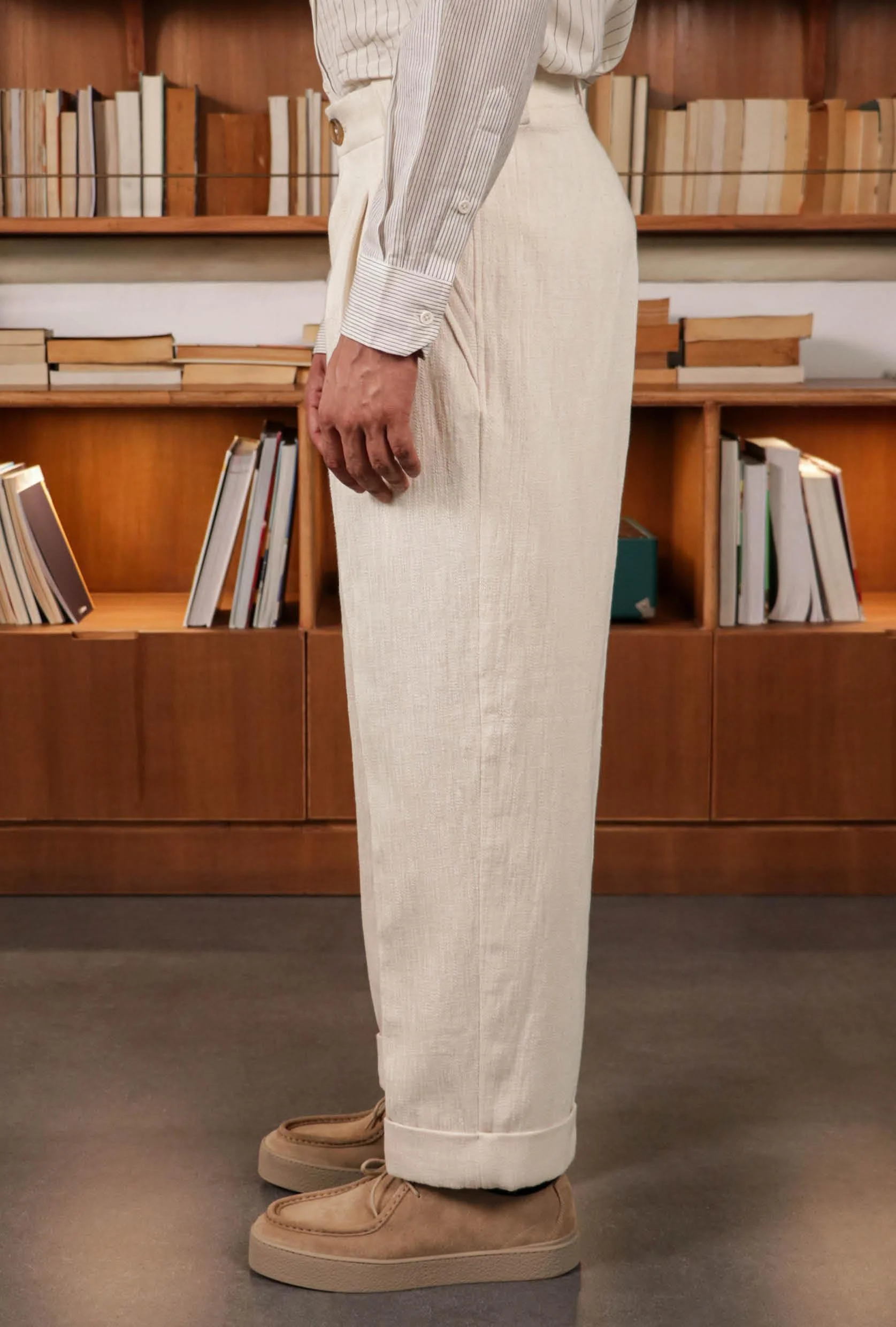 RUSSELL KHADI TROUSERS - Image 10