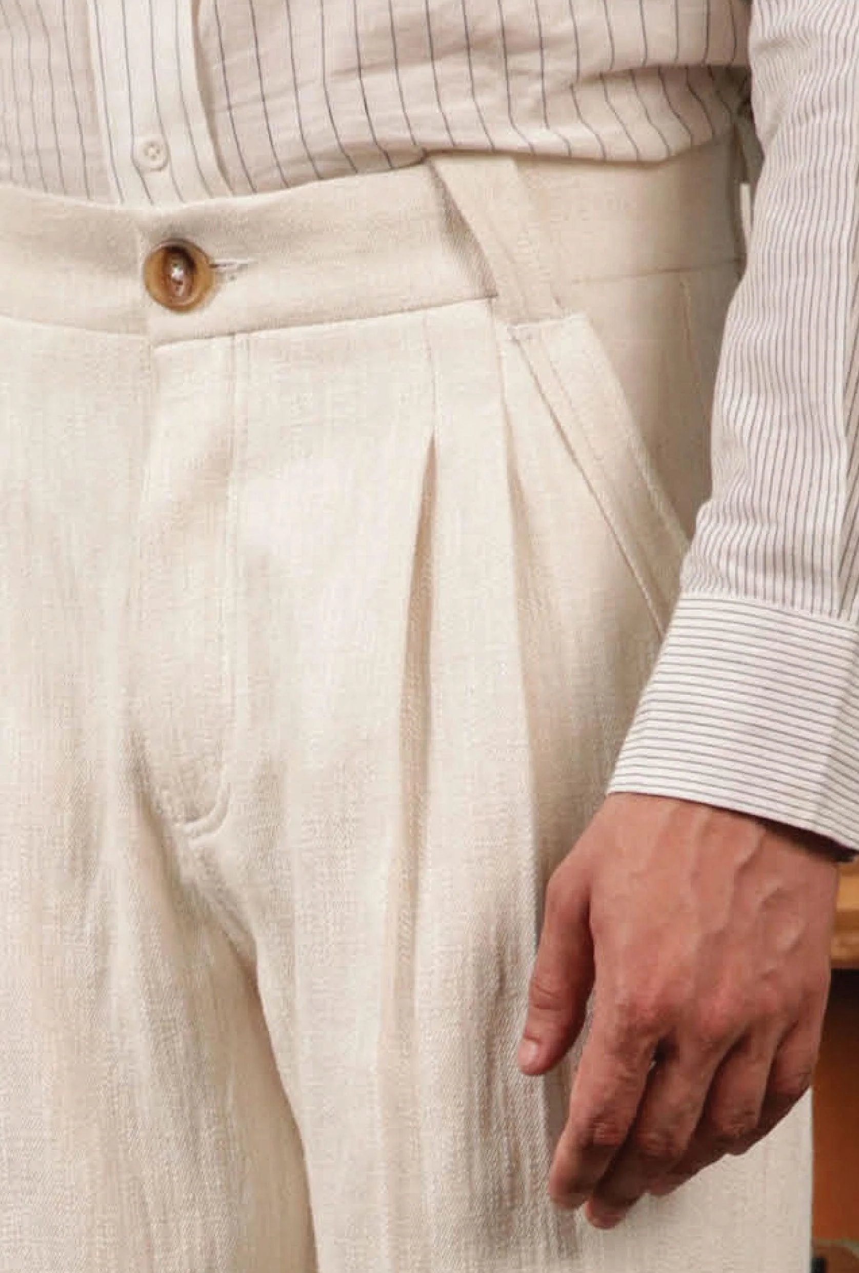 RUSSELL KHADI TROUSERS - Image 11