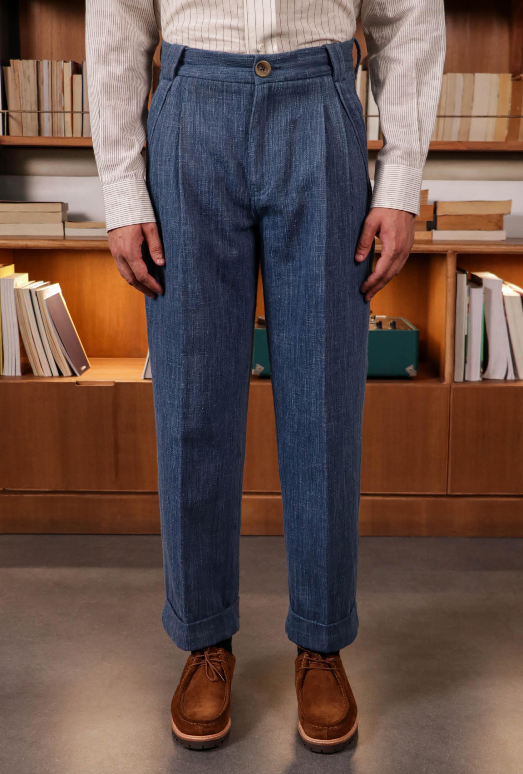 RUSSELL KHADI TROUSERS - Image 3