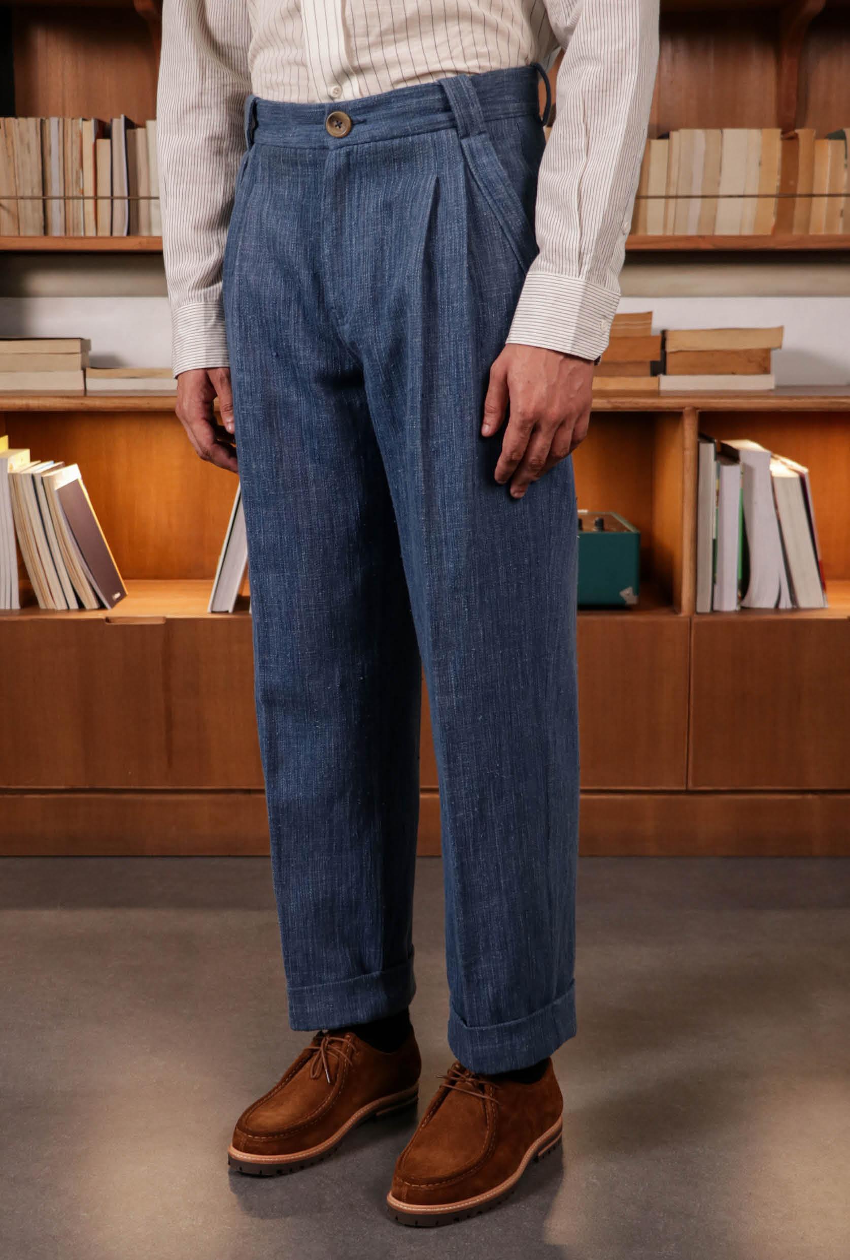 RUSSELL KHADI TROUSERS - Image 6