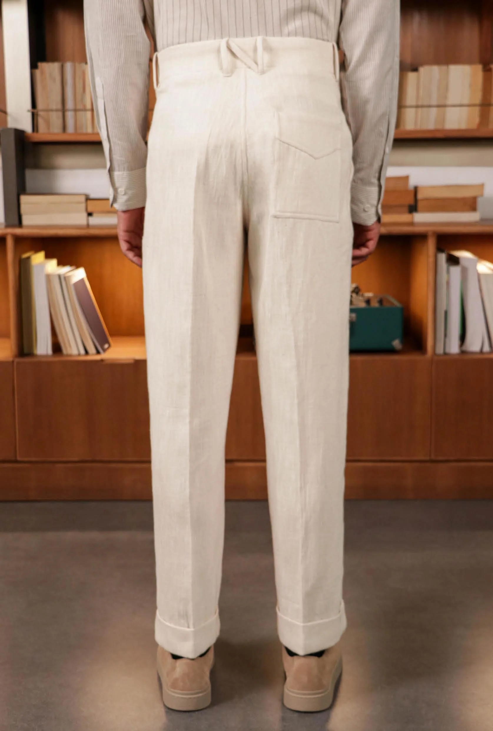 RUSSELL KHADI TROUSERS - Image 8