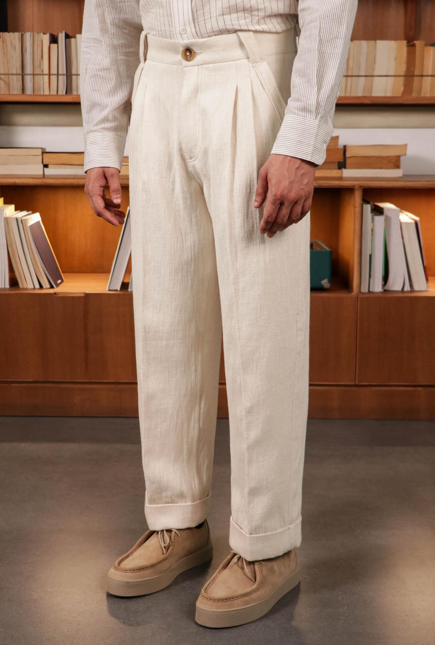 RUSSELL KHADI TROUSERS - Image 9