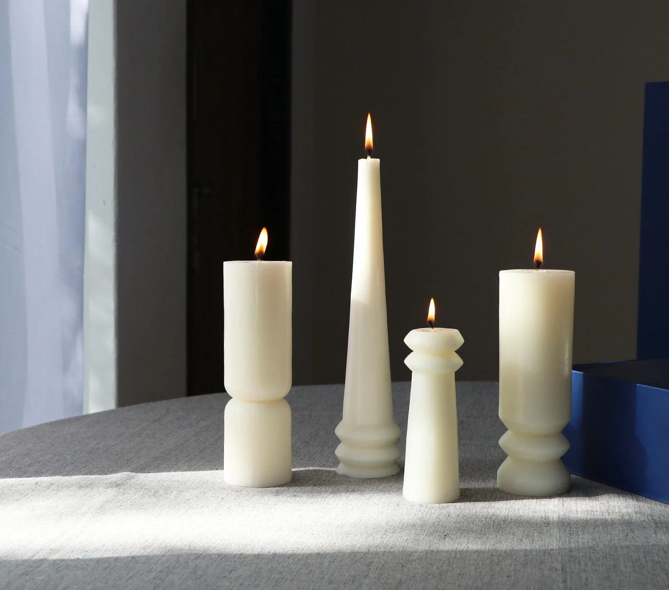 STUPA COLLECTION - CANDLE SET OF 4 - Image 5