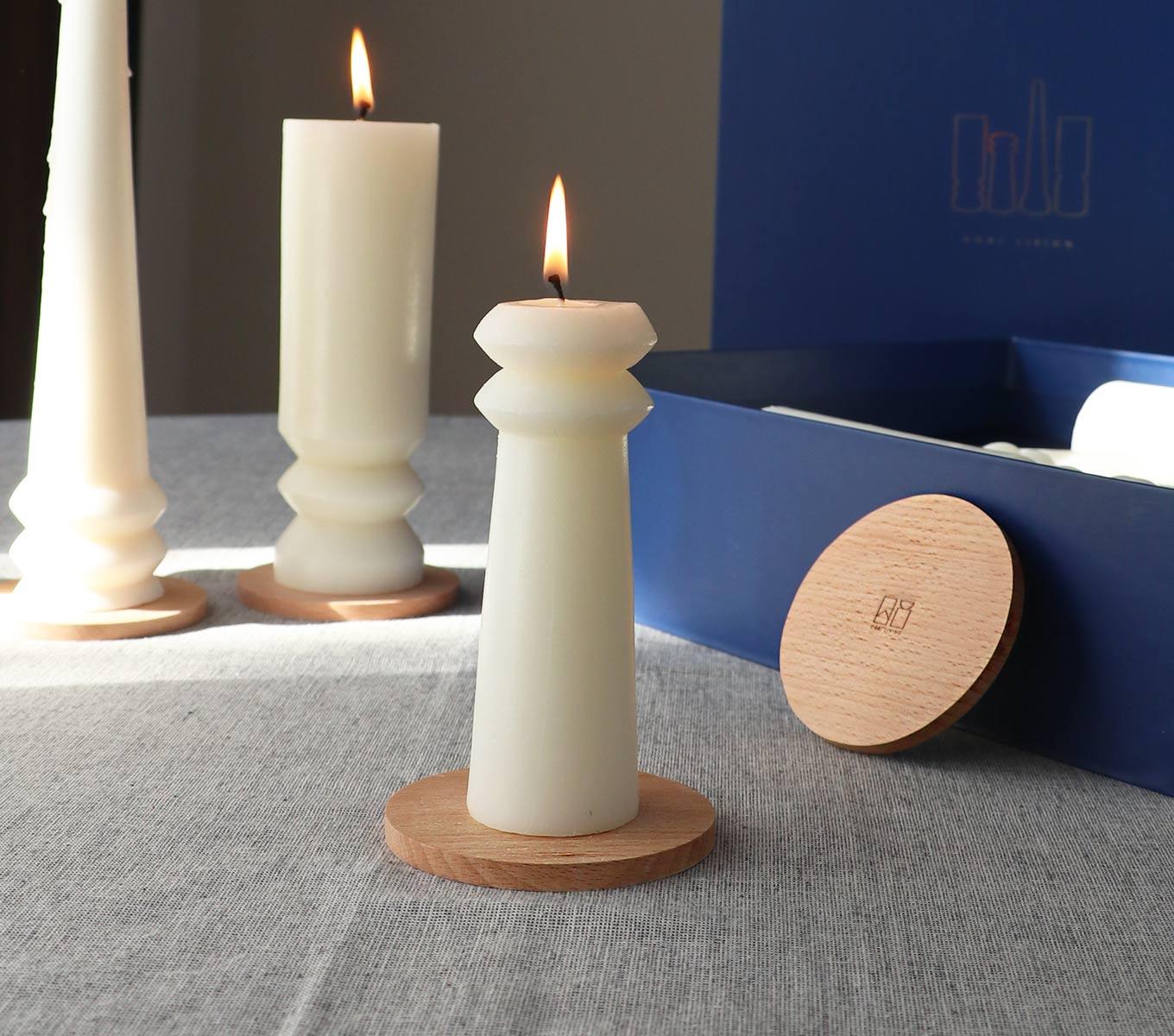 STUPA COLLECTION - CANDLE SET OF 4 - Image 6