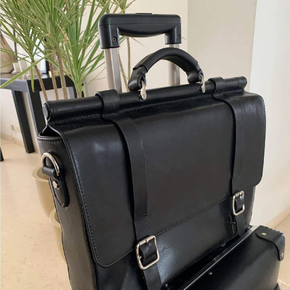VINTAGE ATTACHE LAPTOP BAG 15 INCH - Image 4