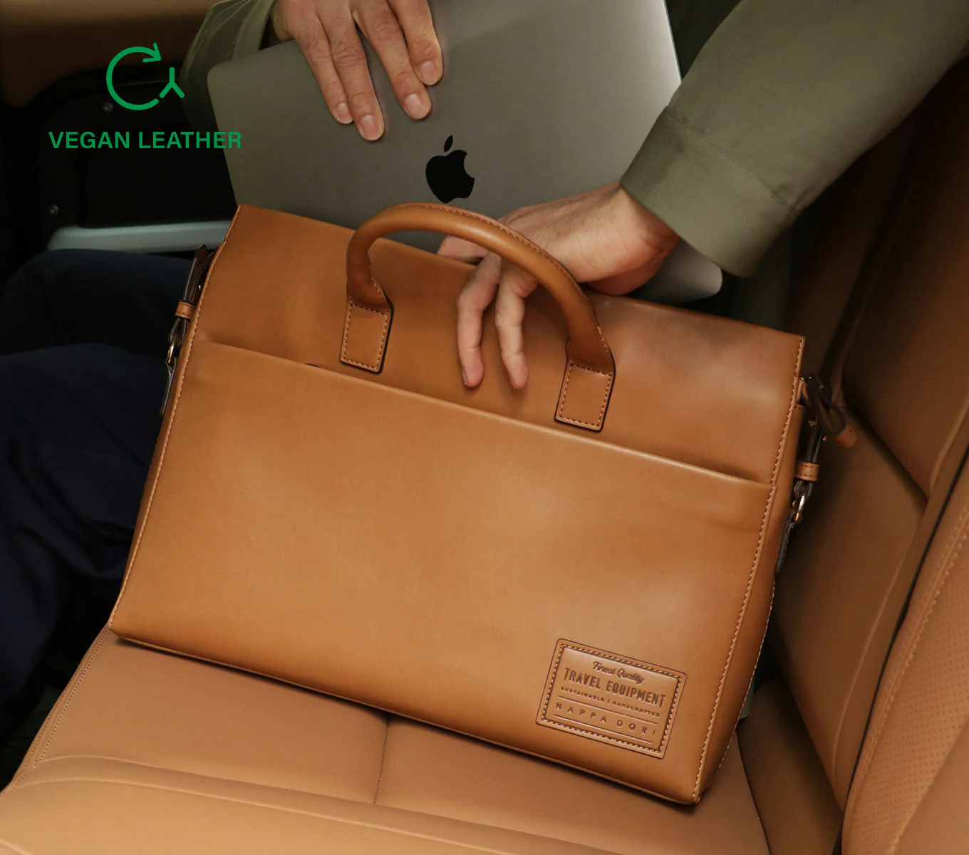 VOYAGER LAPTOP BAG 13 INCH - APPLE LEATHER - Image 3