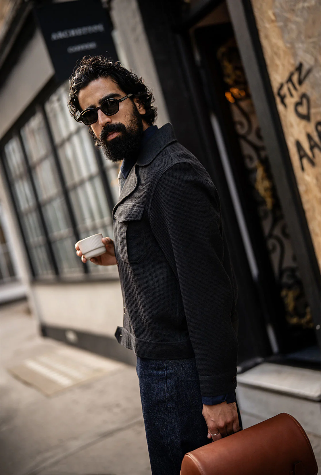 WAFFLE WEAVE JACKET - Image 19
