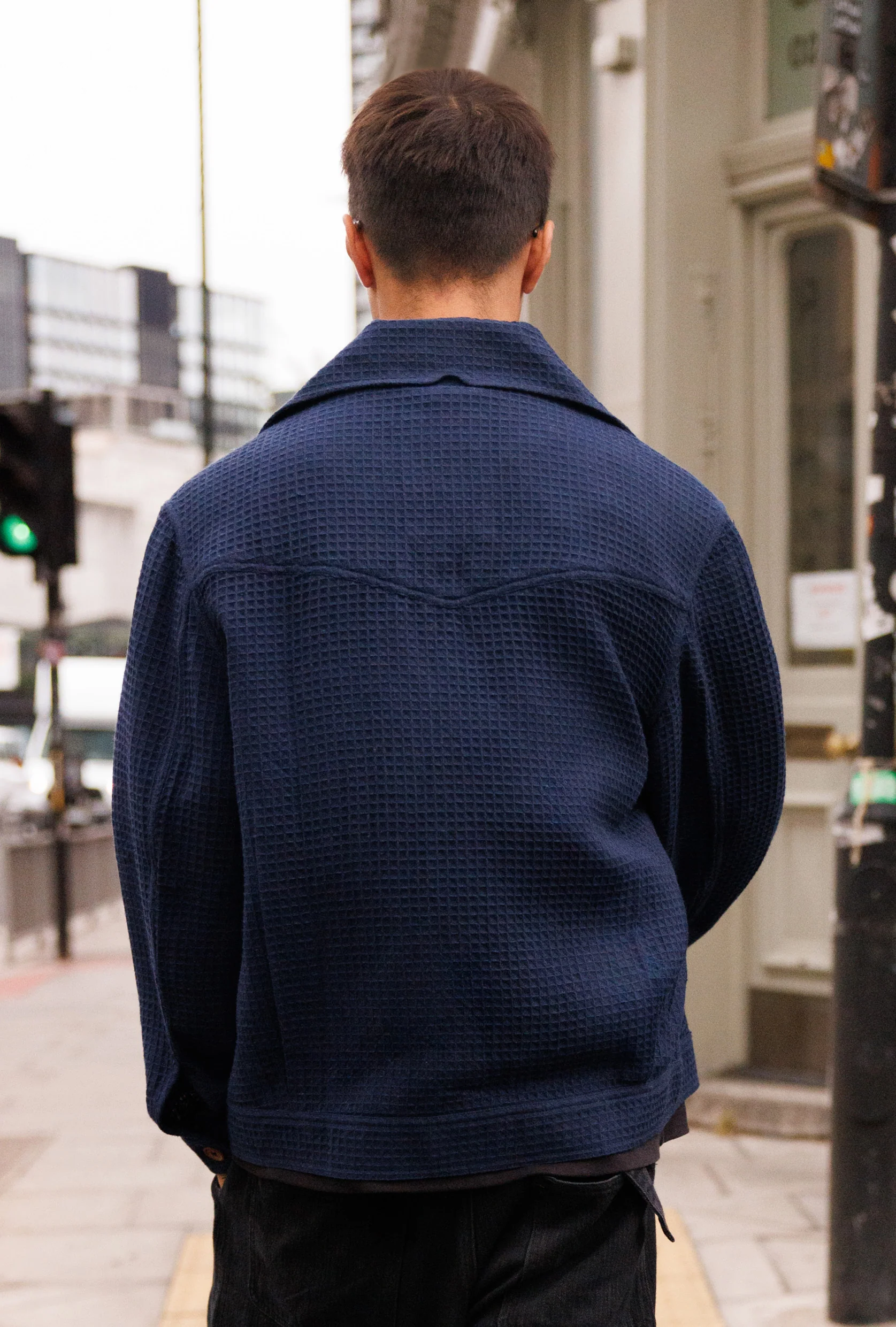 WAFFLE WEAVE JACKET - Image 9