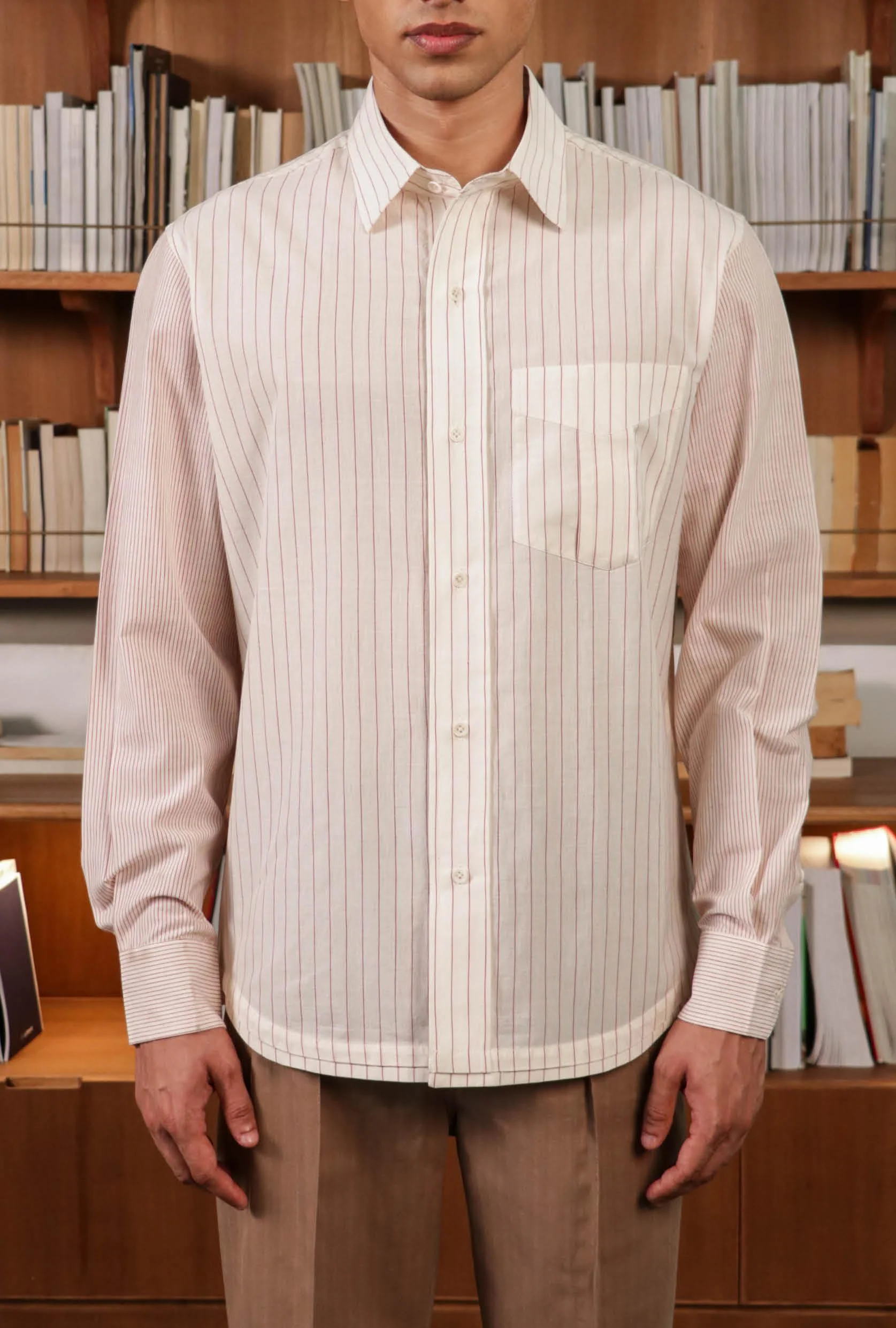 WAYNE STRIPED SHIRT - 01 - Image 3