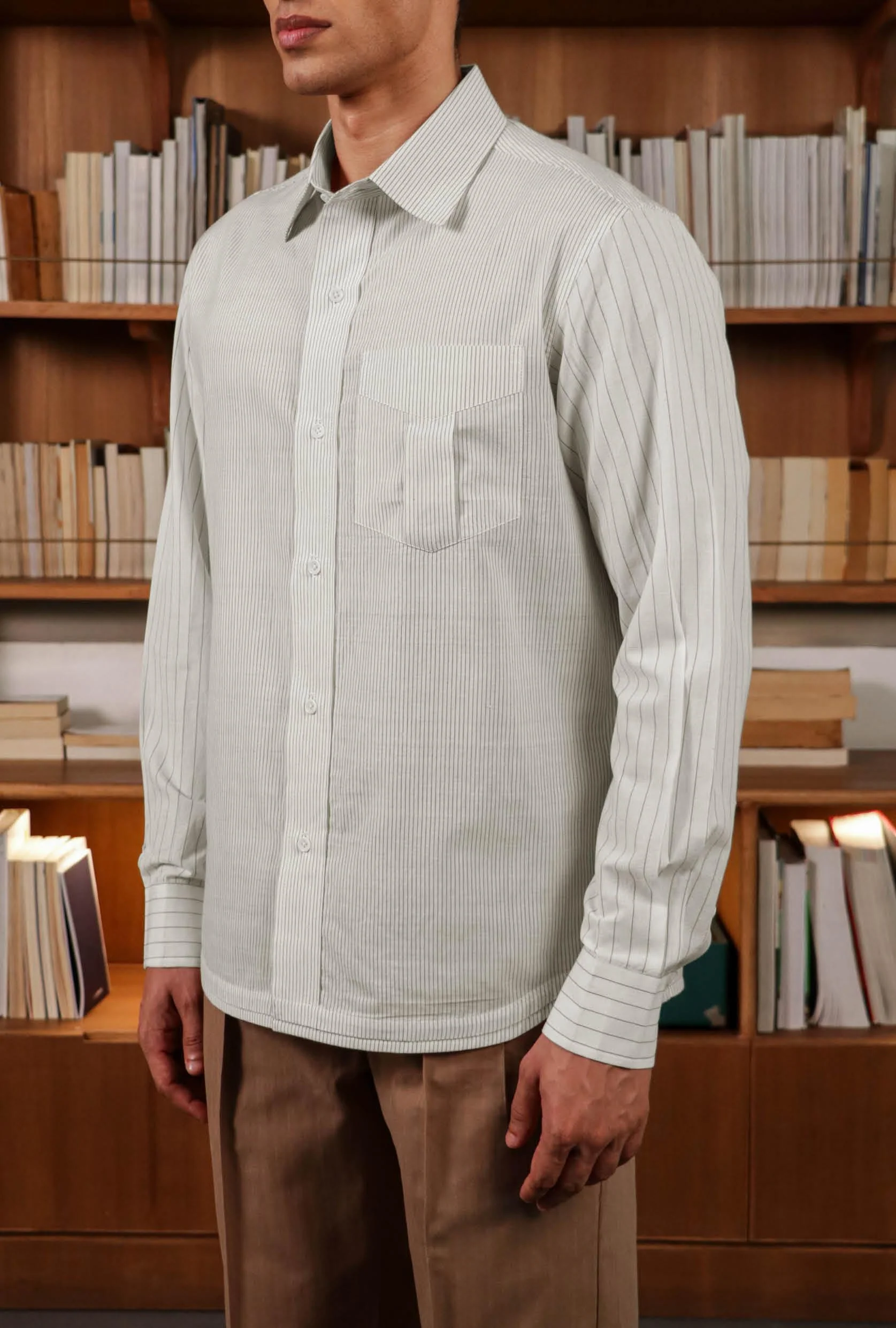 WAYNE STRIPED SHIRT - 02 - Image 9