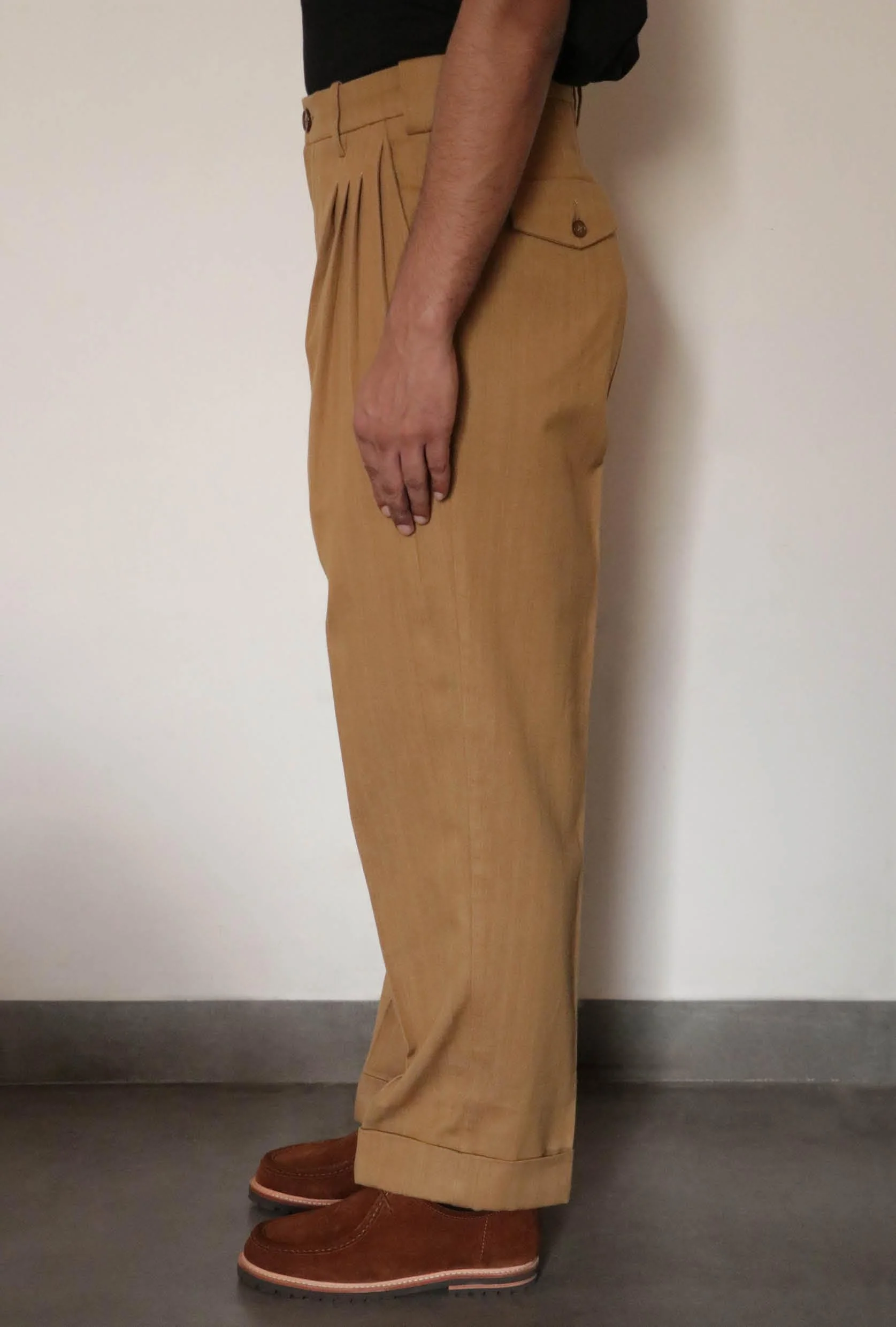 WESTLEY FOUR PLEAT PANTS - Image 5