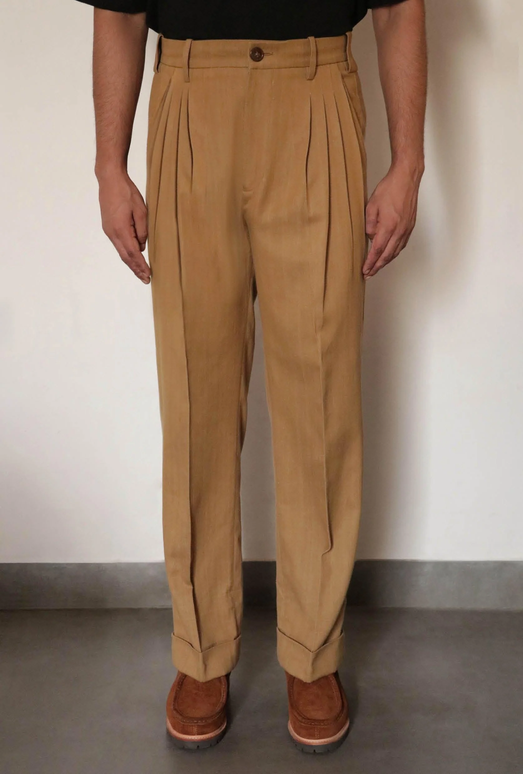 WESTLEY FOUR PLEAT PANTS - Image 7