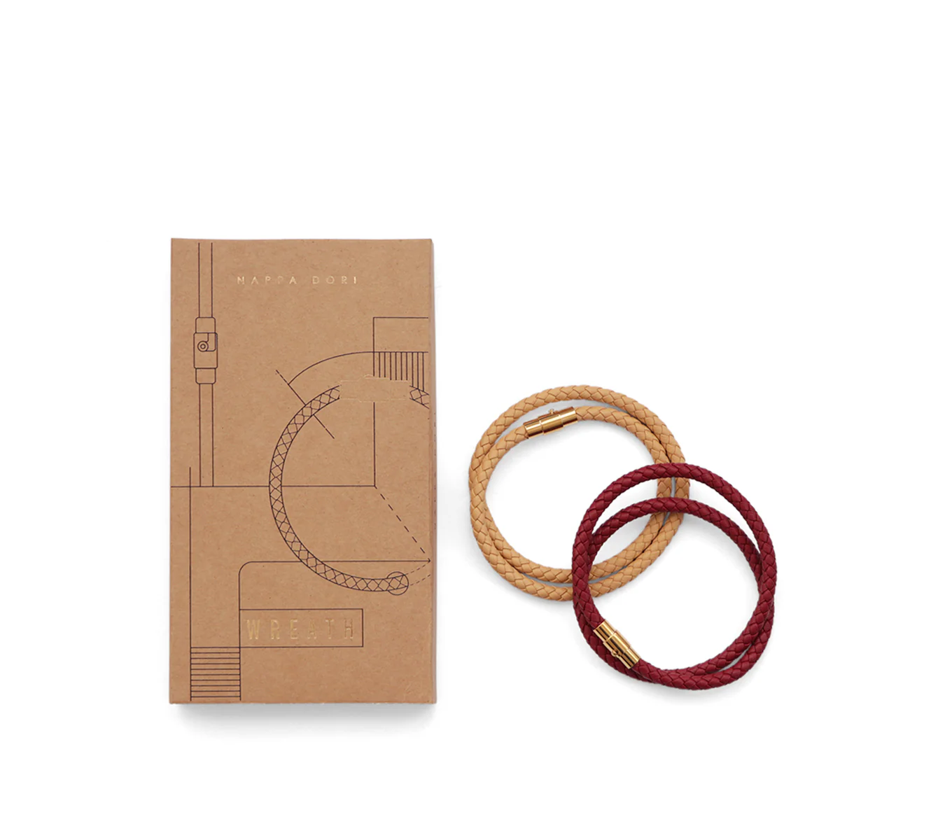 WREATH LEATHER WRISTBAND - Image 7